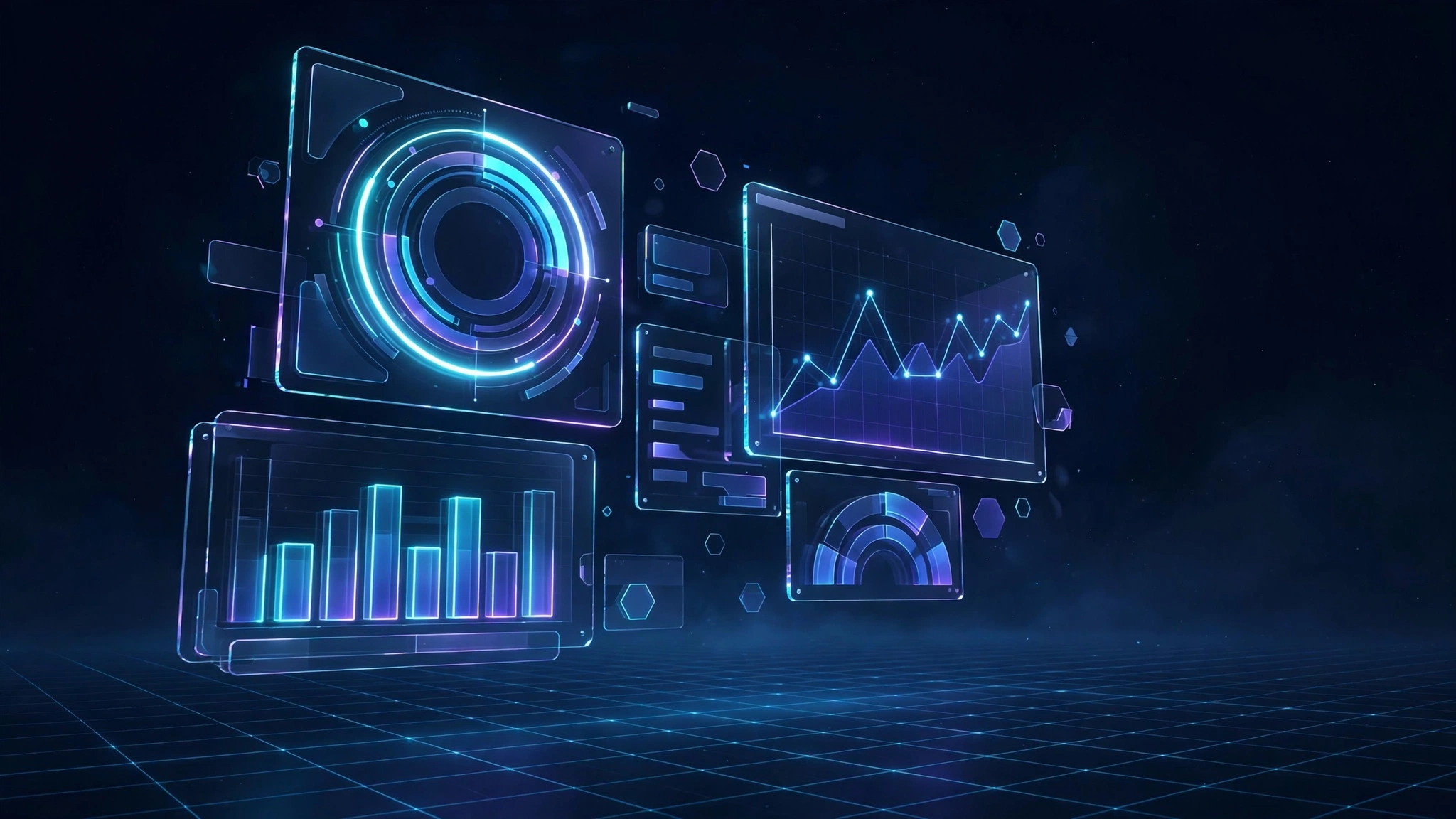 Panel de auditoría SEO con gráficos y score